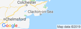 Clacton On Sea map